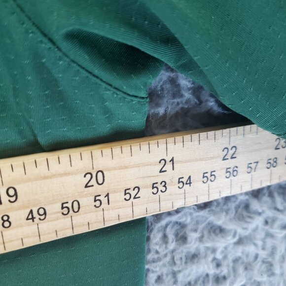 Columbia Shirt Mens Medium Green Golf Omni-Wick Cut Away Polo Moisture-Wicking - Picture 8 of 9